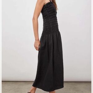 Rails Black Strapless Dress